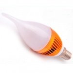   Светодиодная лампа для дома E14 3W матовая холодный белый