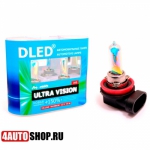  DLED Галогенная автомобильная лампа H9 Dled "Ultra Vision" Rainbow (2шт.)
